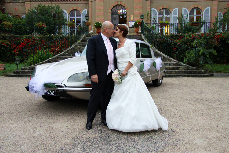 Photographe mariage Auch - Devant la DS