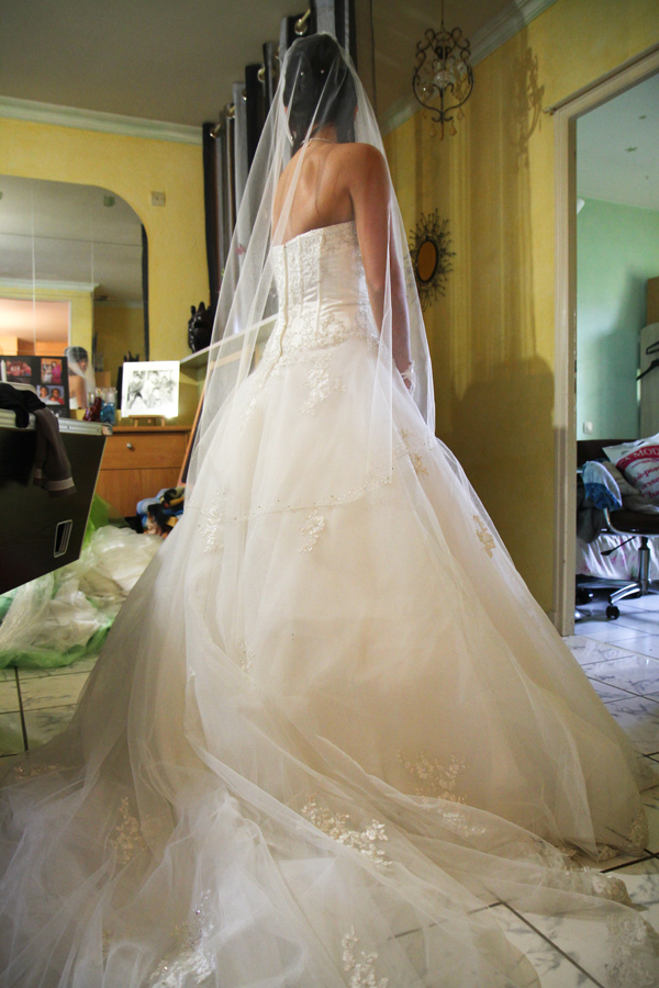 Photographe mariage Muret / La robe